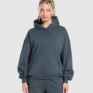 Gymshark Charcoal Gray Oversized Hoodie